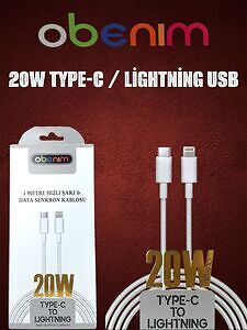 20W TYPE-C/LİGHTNİNG USB